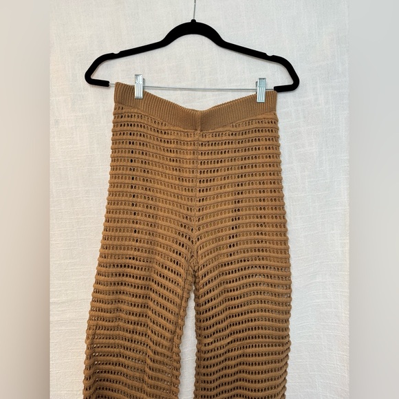 Forever 21 Brown Crochet Knit Pants - Picture 5 of 6